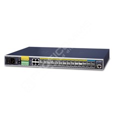 Planet IGS-6325-20S4C4X: "IP30 19"" Rack Mountable Industrial L3 Managed Core Ethernet Switch, 14*100/1G SFP with 4 shared 10/100/1000T + 10*1G/2.5G SFP + 4*10G SFP+ (-40 to 75 C, AC + 2 DC, DIDO), ERPS Ring, 1588, Modbus TCP, Cybersecurity features, Hardware Layer3 OSPFv2, 