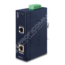 Planet IPOE-162: IP30, Industrial 802.3at (30W) High Power PoE  Injector  (-40 to 75 C, 12V~48V DC power boost)