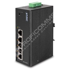 Planet ISW-504PS: L2 Managed PoE+ Industrial switch, 5* 10/100T, -10 to 60 C
