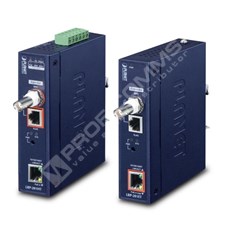 Planet LRP-201-KIT: Industrial 1-Port Long Reach Gigabit Ultra PoE over Coax/UTP Extender Kit (LRP-201HT + LRP-201ET)