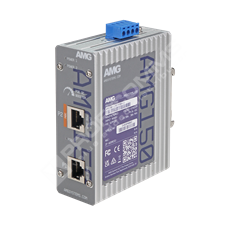 AMG systems AMG150-1GAT-P30-LV: "Industrial 1 Port PoE Injector, 1 x 10/100/1000Base-T(x) RJ45 Port (Input), 1 x 10/100/1000Base-T(x) RJ45 Port With 802.3at 30W PoE (Output), DIN Rail / Wall Mount, -40°C to +75°C, 9-36 VDC Power Input With Voltage Booster"
