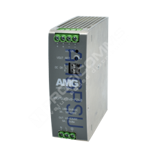 AMG systems AMGPSU-I48-P240: 48 VDC, 240W (5A) Industrial Power Supply, DIN-Rail Mounting, -40°C to +70°C, 
Fault Relay Output (Adjustable 48-53 VDC)