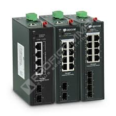 BDCOM IES200-L25-4S8P: "4-Port Gigabit SFP + 8-Port Gigabit PoE Lite-L3 Managed Industrial Switch (2-way DC48~55V redundant dual power input and 1-way DC12V non-PoE input; supporting PoE/PoE+, PoE buget 240W, operating temperature: -40~75°C; lightning protection level of 6