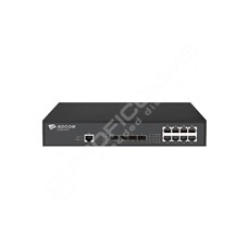 BDCOM S2900-8T4X: 8-Port Gigabit RJ45 + 4-Port 10GE SFP+ L3-lite Managed Switch (single built-in AC-220V power supply; fanless,  1U,  standard 19-inch rack-mounted installation)