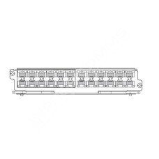 Extreme BR-MLX-1GFX24-X-ML: MLX/MLXE 24-port 1-GbE (ML) Fiber (SFP) Module. Supports 512K IPv4 routes in FIB. License Upgradeable to """"X"""" scalability (1M IPv4 routes in FIB).