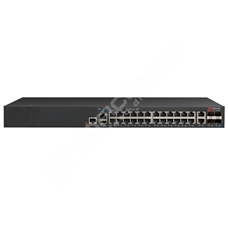 Ruckus ICX7150-24-2X10G: ICX 7150 Switch, 24x 10/100/1000 ports, 2x 1G  RJ45 uplink-ports, 2x 1G SFP and 2x 10G SFP+ uplink-ports upgradable to 4x 10G SFP+ with license, basic L3 (static routing and RIP)