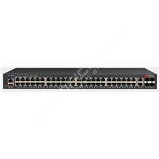 Ruckus ICX7150-48P-4X10GR: ICX 7150 Switch, 48x 10/100/1000 PoE+ ports, 2x 1G RJ45 uplink-ports, 4x 10G SFP+ uplink-ports , 370W PoE budget, L3 features (OSPF, VRRP, PIM, PBR)