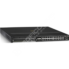 Ruckus NI-CES-2024C-MEPREM-DC: NetIron CES 2024C includes 24 RJ45 ports of 10/100/1000 Mbps Ethernet with 4 combination RJ45/SFP Gigabit Ethernet for uplink connectivity. Optional slot for 2 ports of 10 Gigabit Ethernet XFP, 500W DC power supply (RPS9DC), and Metro Edge software