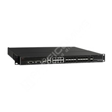 Ruckus SI-1216F-4: ServerIron ADX 1000F (1RU) - Four CPU Cores + Eight 10/100/1000 Mbps Ethernet Copper Ports + Sixteen 1 Gigabit Ethernet Fiber SFP Ports (Optics not included) + Two 10 Gigabit Ethernet Fiber SFP+ Ports (Optics not included) + One AC Power Supply