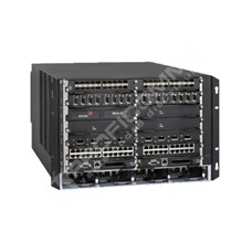 Extreme BR-MLXE-8-MR2-M-DC: Brocade MLXe-8 DC system with 1 MR2 (M) management module, 2 high speed switch fabric modules, 2 1800W DC power supplies, 2 exhaust fan assembly kits and air filter. Power cord not included