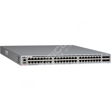 Extreme BR-VDX6740T-64-F: VDX 6740T, 48P 10GB-T PORTS ONLY and 4P QSFP+ - NO OPTICS, AC, NONPORT SIDE EXHAUST AIRFLOW