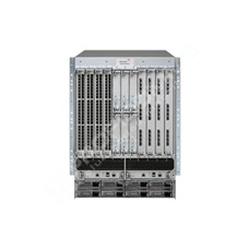 Extreme BR-VDX8770-8-BND-DC: VDX8770 8 I/O Slot chassis with 6 Switch Fabric Modules, 1 Management Module, 4 exhaust Fan and 3 3000W DC Power supply unit. Additional Management modules to be ordered separately. Power cord ordered separately