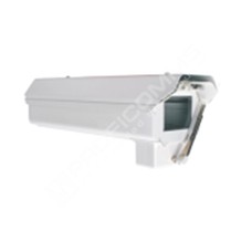 Kedacom KED-CH-113: Outdoor small shield with sun shade, Fan, heater and wiper Incl., AC24V (Built-in AC24V to DC12V conversion module), Max.Camera size(mm):250x90x72.5, Housing Dimensions(mm):450x143x114.5, Recommended bracket: Ceilling: CM-W21, Wall: CM-W15
