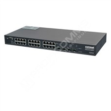 ComNet CWGE26FX2TX24MSPOE: MAN SW 24 1000TX 2 1000FX, POE+ 400W