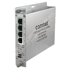 ComNet CLFE4EOC: 4CH ETH OVER COAX WITH PASS-THRU POE