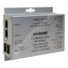 ComNet CNGE2+2SMS: 4 PORT GB ETH SELF-MANG SW 2 SFP FX, 2TX