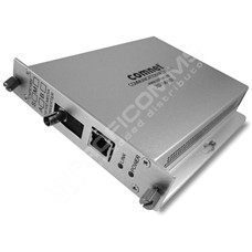 ComNet CNFE1002M1A: Media Converter, 100Mbps, Multimode, 1 Fiber, A Side,  ST Connector, DC Only