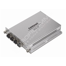 ComNet CNFE4FX4US: Unmanaged Switch, 4 Port, 100Mbps, 4 Fiber SFP Ports