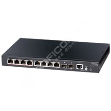 Edge-Core ECS2100-10PE: 8 ports 10/100/1000Base-T + 2G SFP uplink ports with 4 port PoE (65W)