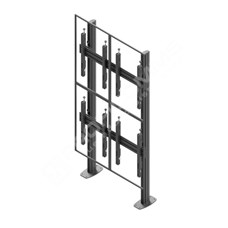 Edbak VWSA2257-P: Video wall stand, modular 2x2, for screens 5057", portrait