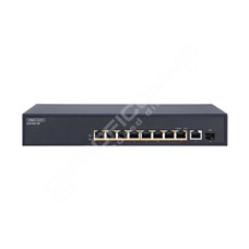 Edge-Core ECS1020-10P: 9  ports 10/100/1000Base-T + 1 port 1G SFP uplink ports with 8 port PoE (140W)