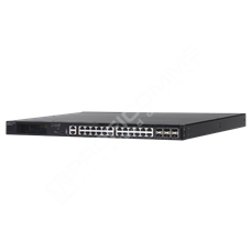 Edge-Core ECS4155-30P: 24 x 1/2.5GE PoE + 6 x 25G QSFP28 ports, L2+ Switch(802.3bt 90W, PoE budget 750W)