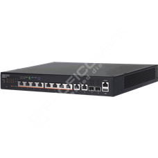 Edge-Core ECS5500-12P: 8 x 1/2.5/5/10GE PoE + 2x 10GE + 2x 10G SFP+ ports, L2+ Switch (802.3bt 60W, PoE Budget 480W)