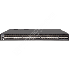 Edge-Core ECS5550-54X: 48 x 10G SFP+ + 6 x 100G QSFP28, 1 RJ45 console port, 1 USB management port, 1.68Tbps, IEEE1588v2, SynE, L2/L3 aggregation Switch.