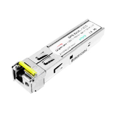 Gigalight GPB-5324L-03CD-C: Cisco compatible BIDI SFP transceiver with DDMI, 1.25G, WDM TX 1550nm / RX 1310nm, SM Single Fiber, 3km, LC connector, Temp. 0~70°C