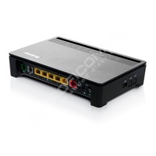 Inteno DG150: Inteno Dual-WAN L3 Gateway, 1x ADSL2+ Annex A (RJ-11) WAN, 1x Gigabit Eth. WAN (RJ-45), 4x FE LAN ports (RJ-45), 1x FXS VoIP (RJ-11), 1x USB 2.0, 1x WiFi 802.11b/g/n 2x2 MIMO up to 300Mbps, Routing/Bridging/Firewall, management HTTP/TFTP/SNMP/TR-069