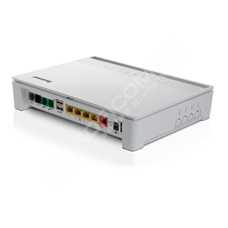 Inteno DG301B: Inteno Multi-WAN L3 Gateway with DECT, 1x VDSL2/ADSL2+ Annex-B WAN, 1x Gigabit Eth. WAN (RJ45), 4x Gigabit Eth. LAN (RJ45), 2x VoIP FXS (RJ11), 2x USB host 2.0, integrated 802.11b/g/n 2,4GHz WiFi MIMO 2x2, IOPSYS SW,  management HTTP/TFTP/SNMP/TR69