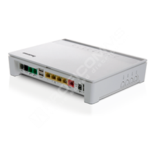 Inteno DG301: Inteno Multi-WAN L3 Gateway with DECT, 1x VDSL2/ADSL2+ WAN (RJ11), 1x Gigabit Eth. WAN (RJ45), 4x Gigabit Eth. LAN (RJ45), 2x VoIP FXS (RJ11), 2x USB host 2.0, integrated 802.11b/g/n 2,4GHz WiFi MIMO 2x2, IOPSYS SW,  management HTTP/TFTP/SNMP/TR69