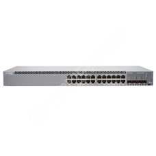 Juniper EX2300-24T-DC: EX2300 24-port 10/100/1000BaseT with internal DC PSU, 4 x 1/10G SFP/SFP+ (optics sold separately)