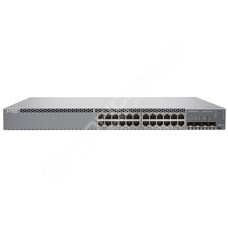 Juniper EX3400-24T: EX3400 24-port 10/100/1000BaseT, 4 x 1/10G SFP/SFP+, 2 x 40G QSFP+, redundant fans, front-to-back airflow, 1 AC PSU JPSU-150-AC-AFOincluded (optics sold separately)