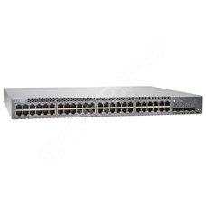 Juniper EX3400-48P: EX3400 48-port 10/100/1000BaseT PoE+, 4 x 1/10G SFP/SFP+, 2 x 40G QSFP+, redundant fans, front-to-back airflow, 1 AC PSU JPSU-920-AC-AFO included (optics sold separately)
