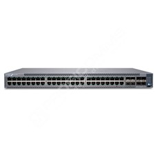 Juniper EX4100-48P: EX4100 48-Port 10/100/1000BaseT PoE+, 4x 10G SFP+ Uplink ports, 4x 25G SFP28 Stacking/Uplink ports, redundant fans, 1 AC PSU JPSU-920-AC-AFO included (optics sold separately) with Standard SW.