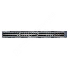 Juniper EX4100-48T: EX4100 48-Port 10/100/1000BaseT, 4x 10G SFP+ Uplink ports, 4x 25G SFP28 Stacking/Uplink ports, redundant fans, 1 AC PSU JPSU-150-AC-AFO included (optics sold separately) with Standard SW.