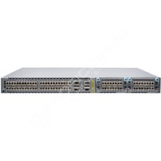 Juniper EX4600-40F-AFI-T: EX4600, 24 SFP+/SFP ports, 4 QSFP+ ports,  2 expansion slots,  redundant fans, 2 AC power supplies, front to back airflow, TAA