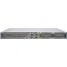 Juniper EX4600-40F-AFO: EX4600, 24 SFP+/SFP ports, 4 QSFP+ ports, 2 expansion slots, redundant fans, 2 AC power supplies, front to back airflow