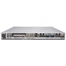 Juniper SRX4600-SYS-JB-AC: SRX4600 Services Gateway includes hardware (4x100GE 8x10GE two AC PSU five FAN Trays cables and RMK) and Junos Software Base (Firewall NAT IPSec Routing MPLS)