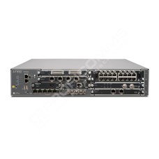 Juniper SRX550-M-SYS-JE-AC: SRX550M Services Gateway includes hardware (10GE 2x MPIM slots 6x GPIM slots 4G RAM 8G Flash AC PSU cable and RMK) and Junos Software Enhanced (Firewall NAT IPSec Routing MPLS Switching and Application Security).