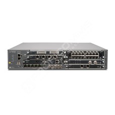 Juniper SRX550-M-SYS-JE-DC: SRX550M Services Gateway includes hardware (10GE 2x MPIM slots 6x GPIM slots 4G RAM 8G Flash DC PSU cable and RMK) and Junos Software Enhanced (Firewall NAT IPSec Routing MPLS Switching and Application Security).