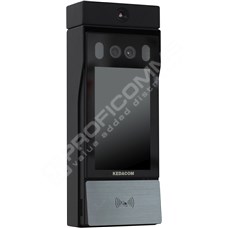 Kedacom KED-KSCA120-ANW-TFC: "Face Recognition & Access control card & Body Temperature Measuring, 5-inch touch screen, Built-in 2MP dual-lens camera, 1/2.8"", H.265 / H.264, 4mm Lens, Starlight, Built-in Mifare card reader, Access control card, Built-in Fever screening thermal 