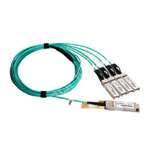 Linktel LX4983CDR-J: Juniper Compatible Active Optical Cable 40G QSFP+ to 4x 10G SFP+, Length 3m, Temp. 0~70°C
