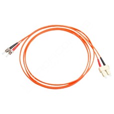 MODnet V62ST/SC2D: Optical Fibre Patchcord ST(PC)-SC(PC) 62,5/125um Multimode OM2 duplex, 2m