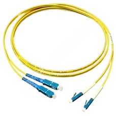 MODnet V09SC/LC1D: Optical Fibre Patchcord SC(PC)-LC(PC) 9/125um Singlemode 1m, duplex