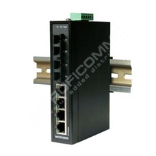 Microsens MS655122: Industrial Fast Ethernet Switch, 4x 10/100Base-TX, 2x 100Base-FX Multimode 1310nm SC