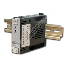 Microsens MS700434: DC/DC DIN Rail mounting power supply 24Watt 24VDC/1A, input voltage 18-75VDC, 1x screw terminal
