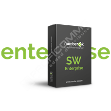 Number OK NumberOK Enterprise 9: Server Based ANPR for traffic monitoring and Safe/Smart Cities.; lifetime license; 9-channel