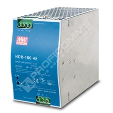 Planet PWR-480-48: 48V, 480W Din-Rail Power Supply (NDR-480-48, adjustable 48-56V DC Output)